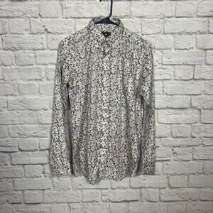French Crown Men's Pattern Button Down Shirt